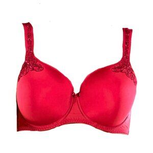 Hot Red Bra NWT Fit Fully Yours 40H
